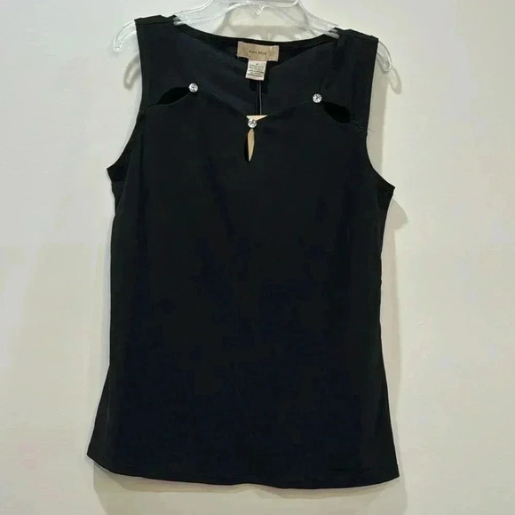 Diana Belle Sleeveless Blouse with Keyhole Neck in S and M - Picture 1 of 11